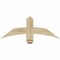 Ekena Millwork Bellingham Rough Sawn Timber Gable Bracket, Douglas Fir, 36"W x 13"H x 4"D x 4"F, 9/12 Pitch GBW036X13X0404BEL00RDF - alternate 1